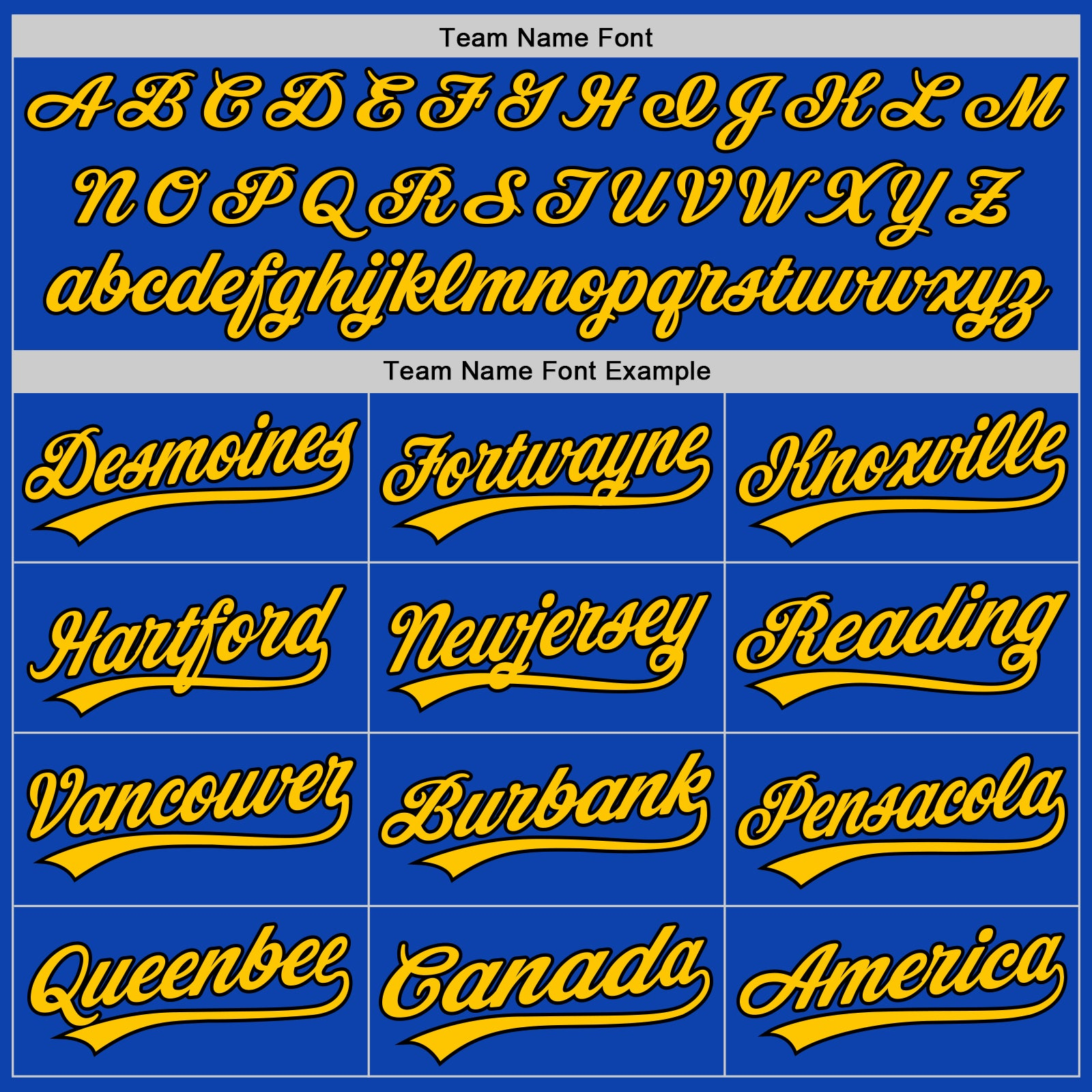 Custom Thunder Blue Yellow-Black Authentic Baseball Jersey