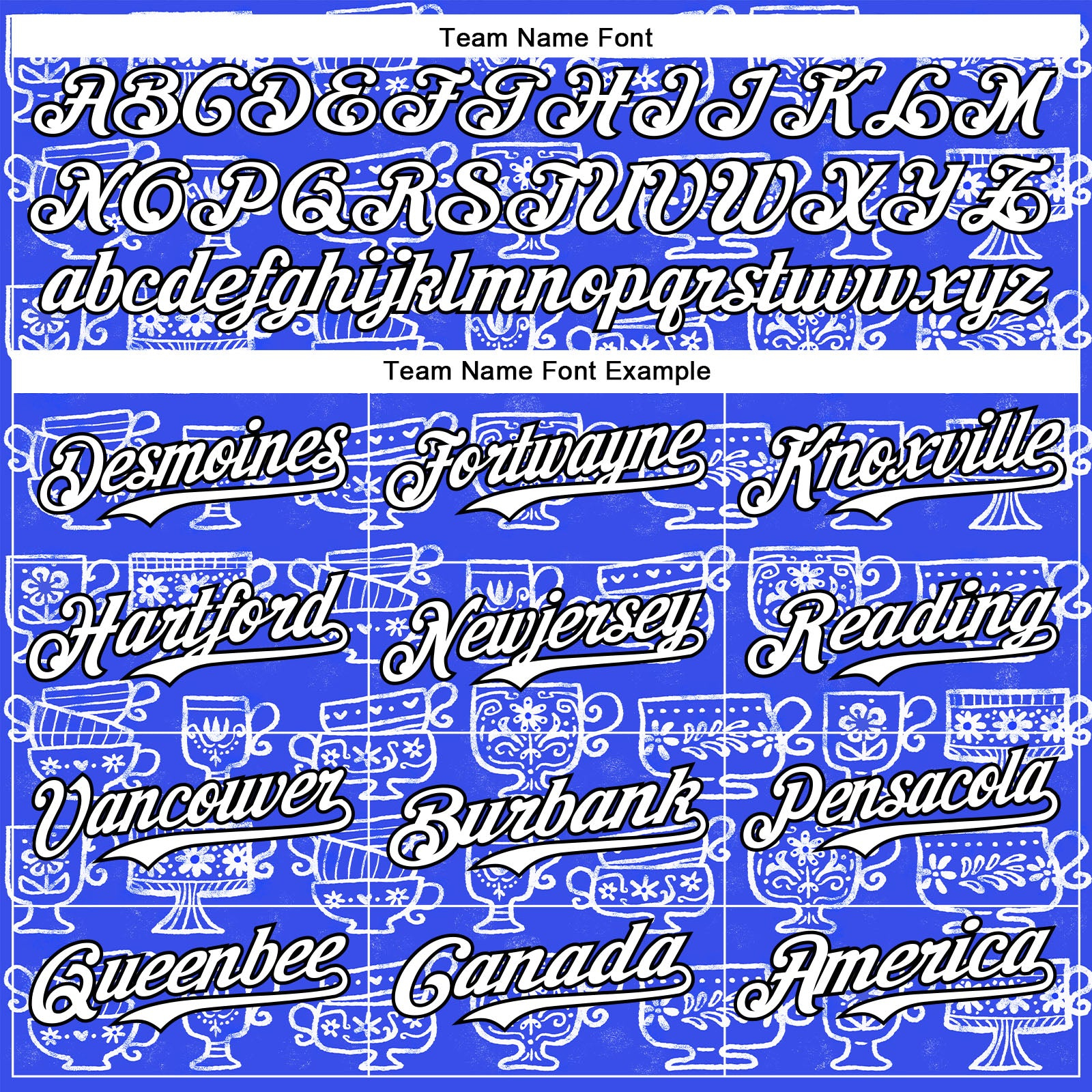 Custom Thunder Blue White-Black 3D Emi Bee Fika Mugs Authentic Baseball Jersey