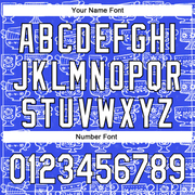 Custom Thunder Blue White-Black 3D Emi Bee Fika Mugs Authentic Baseball Jersey