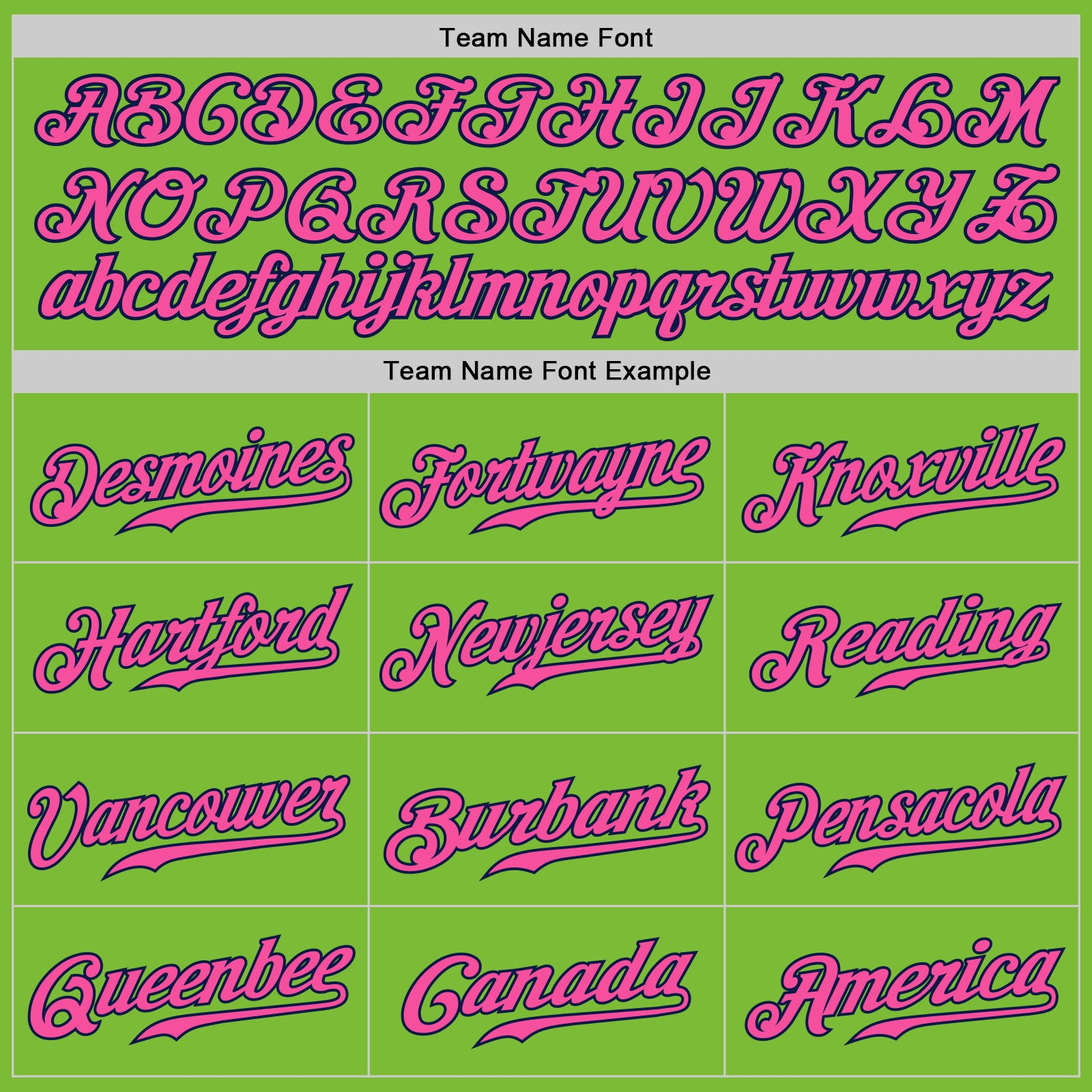 Custom Neon Green Pink-Navy Authentic Baseball Jersey