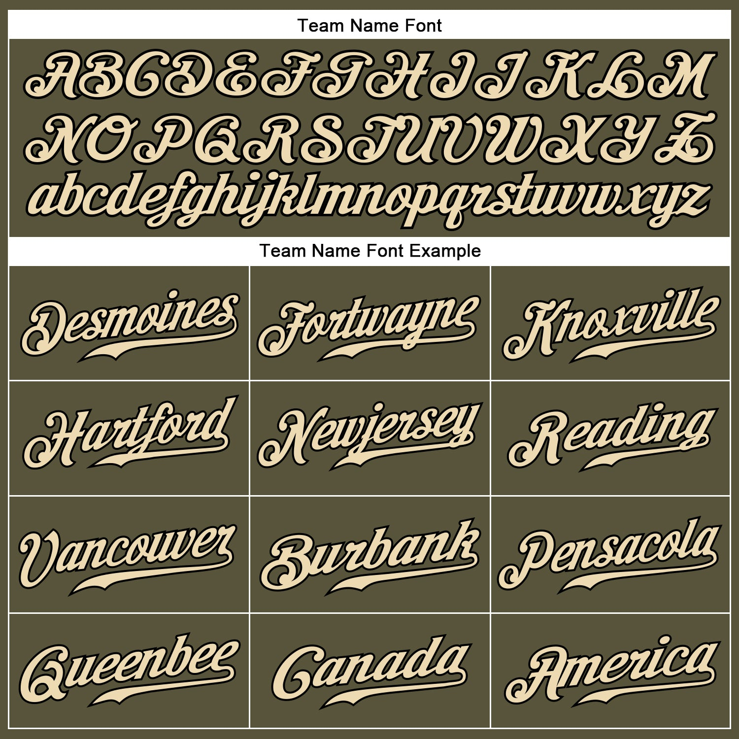 Custom Olive Cream-Black Authentic Salute To Service Baseball Jersey