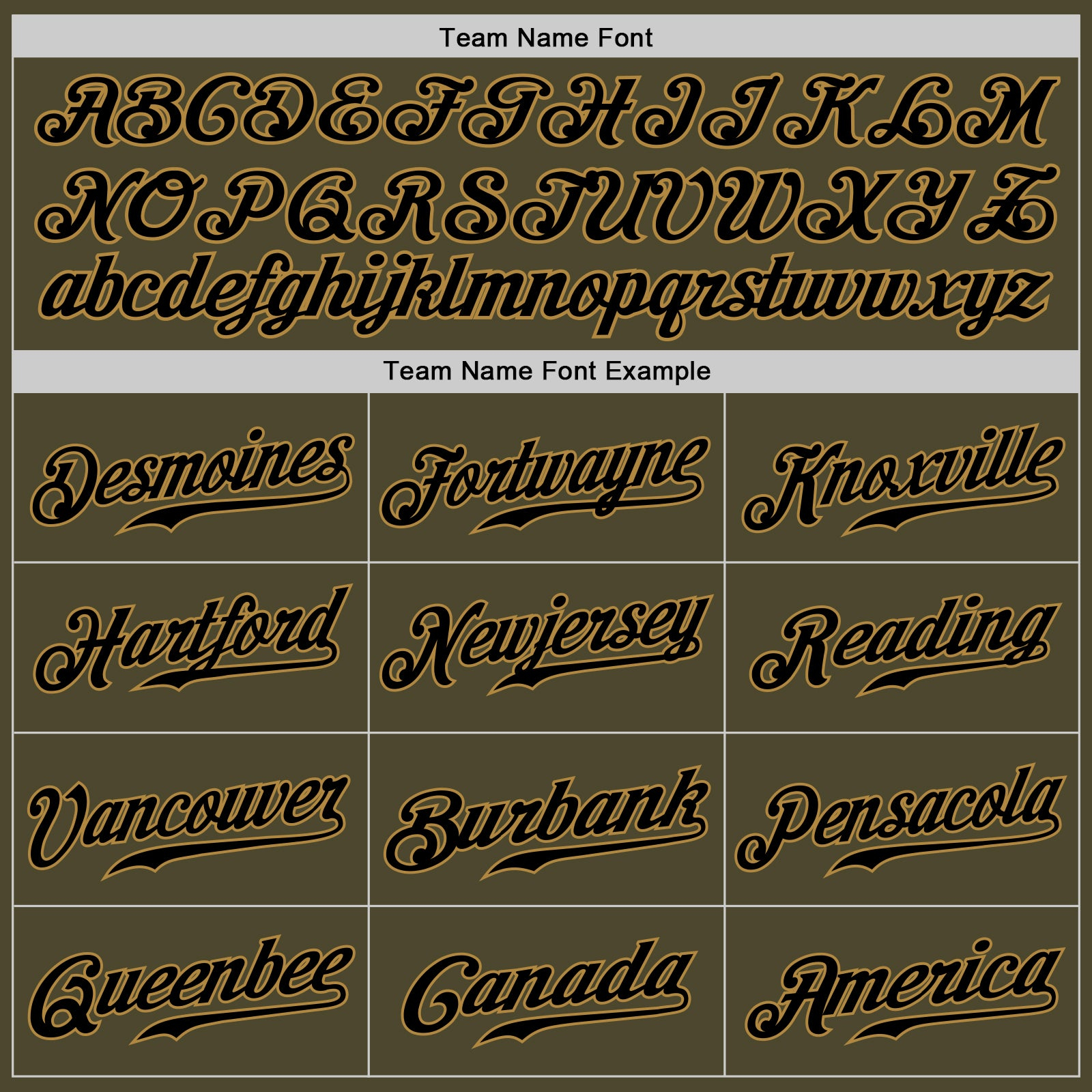 Custom Olive Black-Old Gold Authentic Salute To Service Baseball Jersey