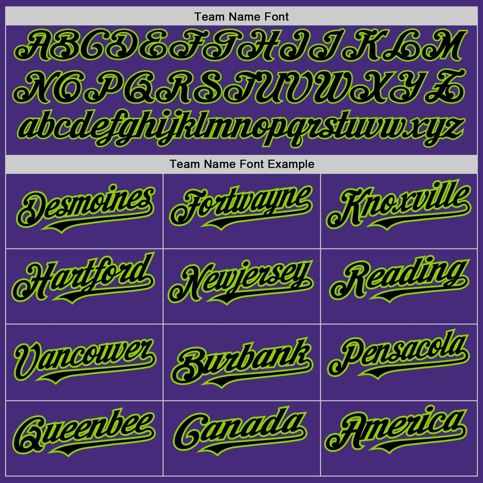 Custom Purple Black-Neon Green Authentic Baseball Jersey