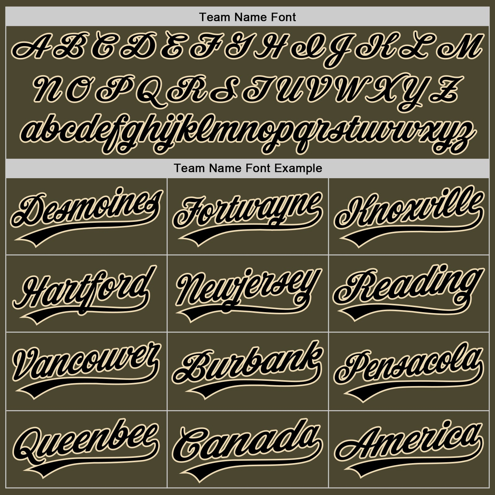 Custom Olive Black-Cream Authentic Throwback Salute To Service Baseball Jersey