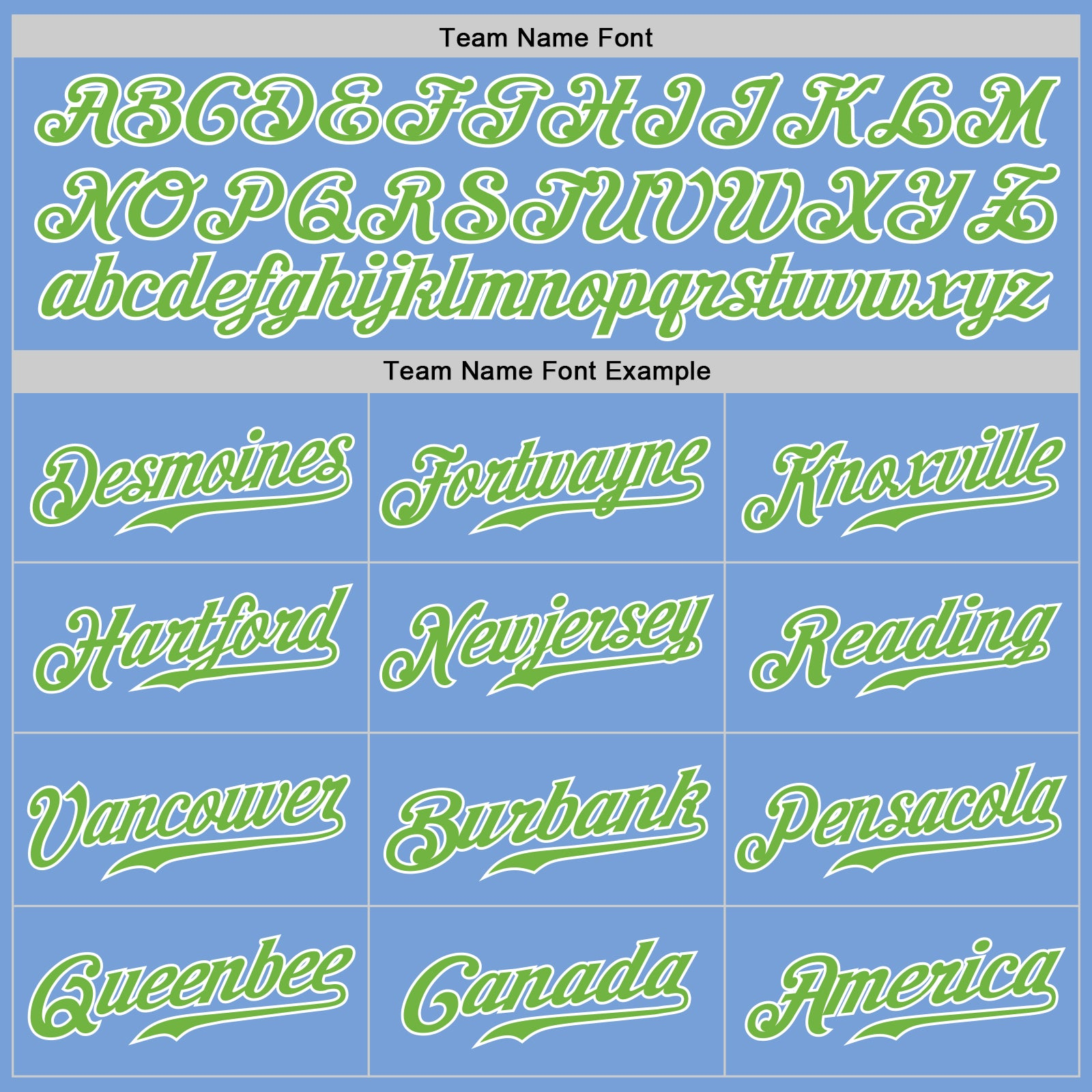 Custom Light Blue Neon Green-White Authentic Baseball Jersey