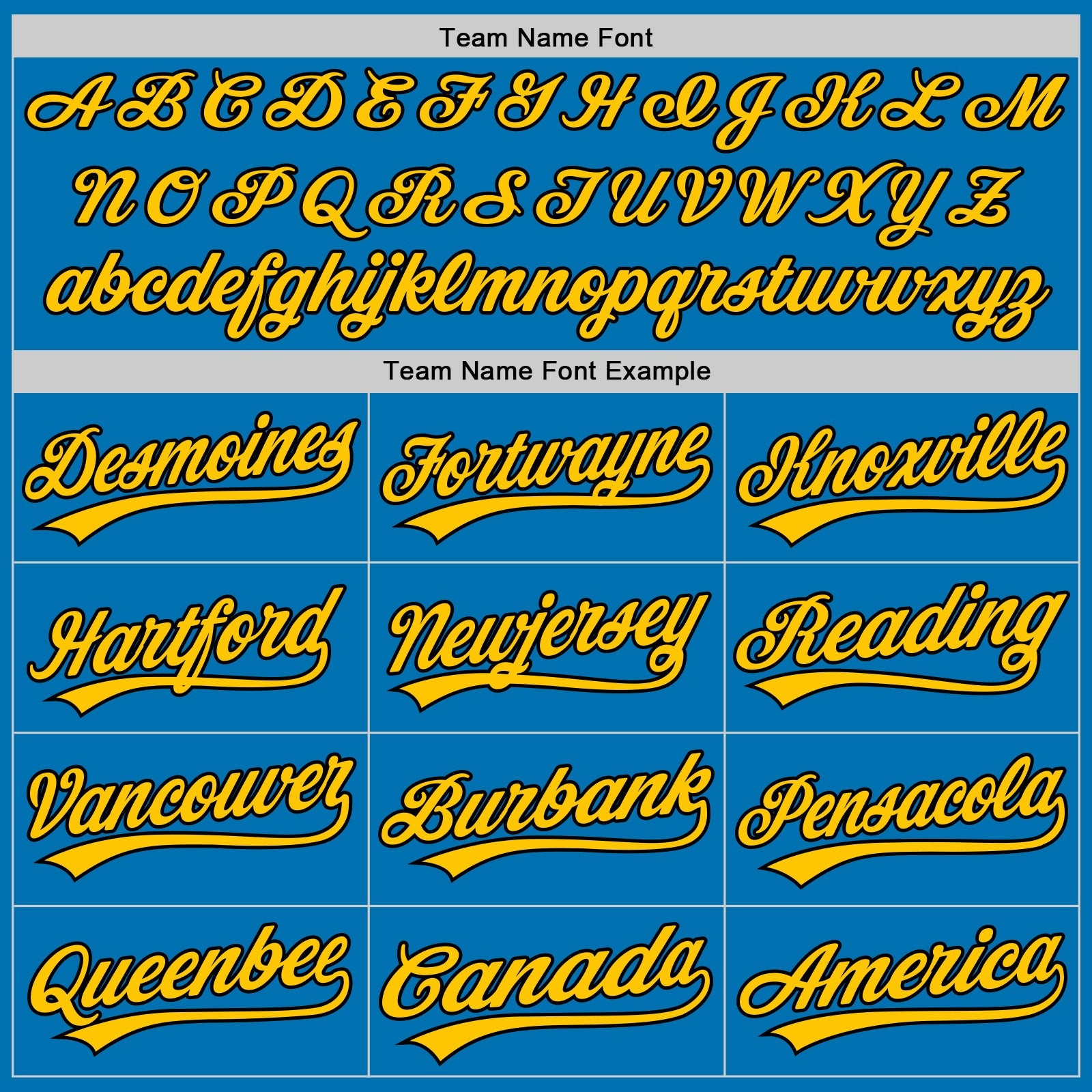 Custom Blue Black-Yellow Authentic Baseball Jersey