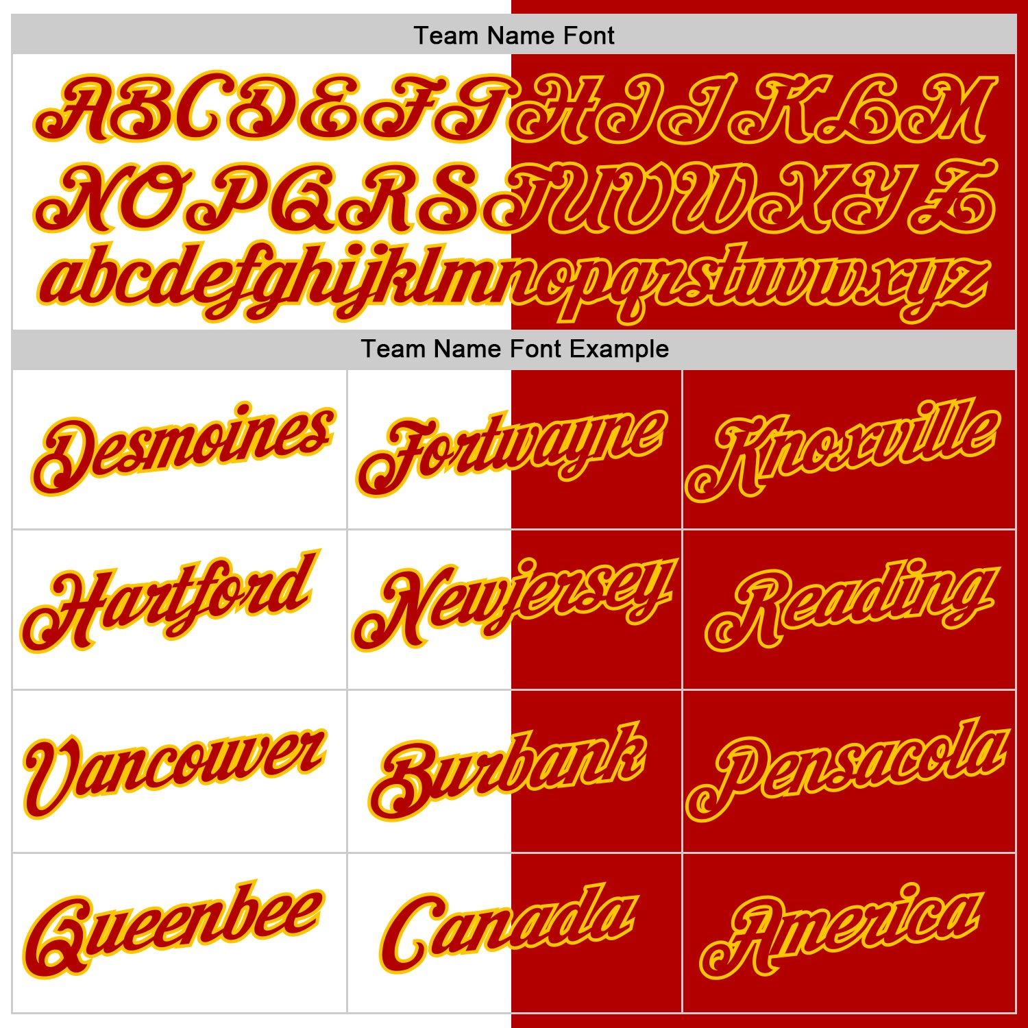 Custom Red White-Yellow Split Fashion Performance T-Shirt