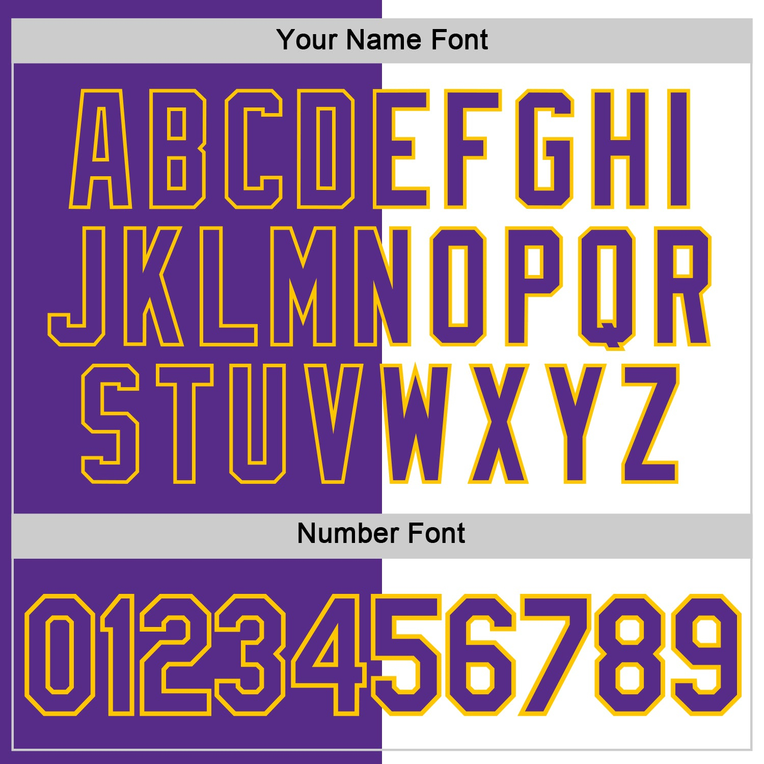 Custom Purple White-Yellow Split Fashion Performance T-Shirt