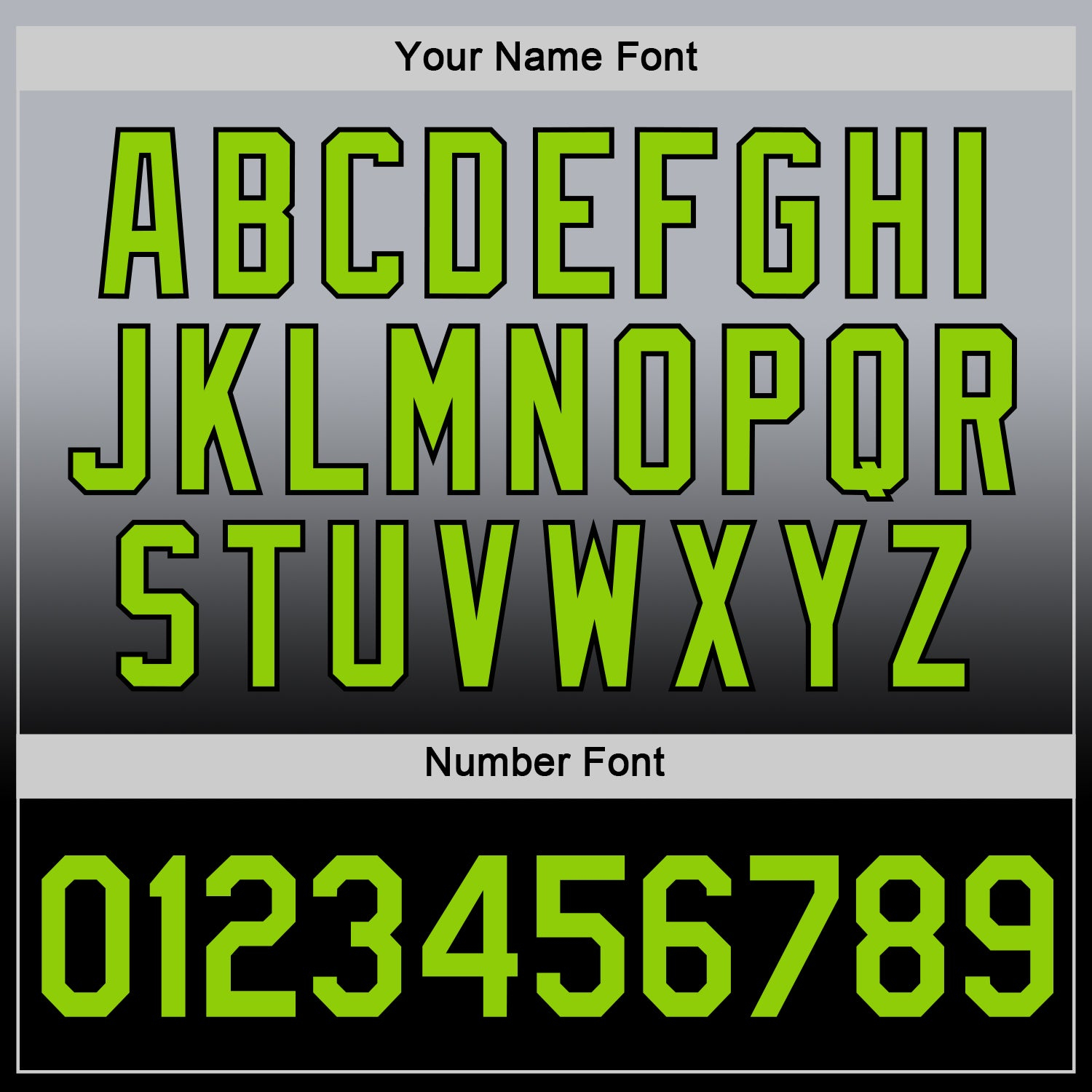 Custom Gray Neon Green-Black Fade Fashion Performance T-Shirt