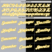 Custom Black Yellow-Gray Split Fashion Performance T-Shirt