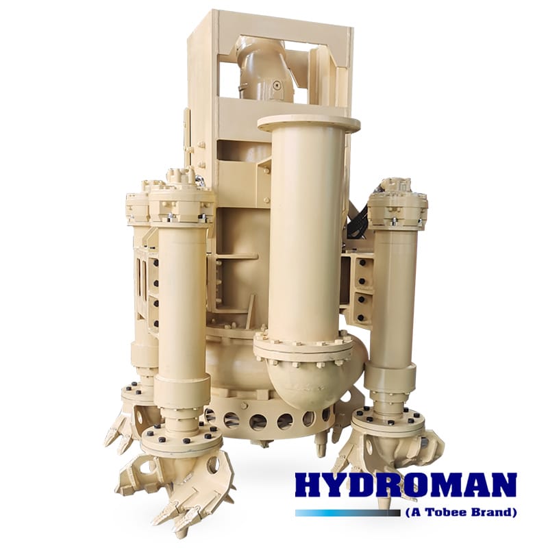 Hydraulic Dredge Pump with Side Cutters