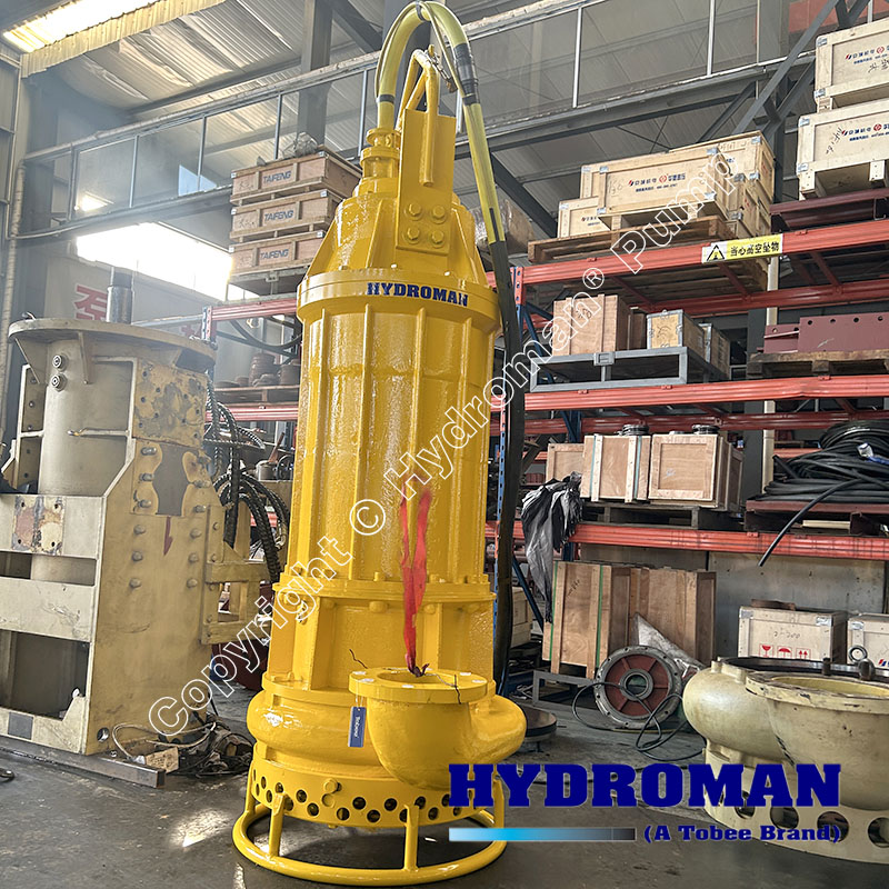 Submersible Slurry Pump Operation Testing