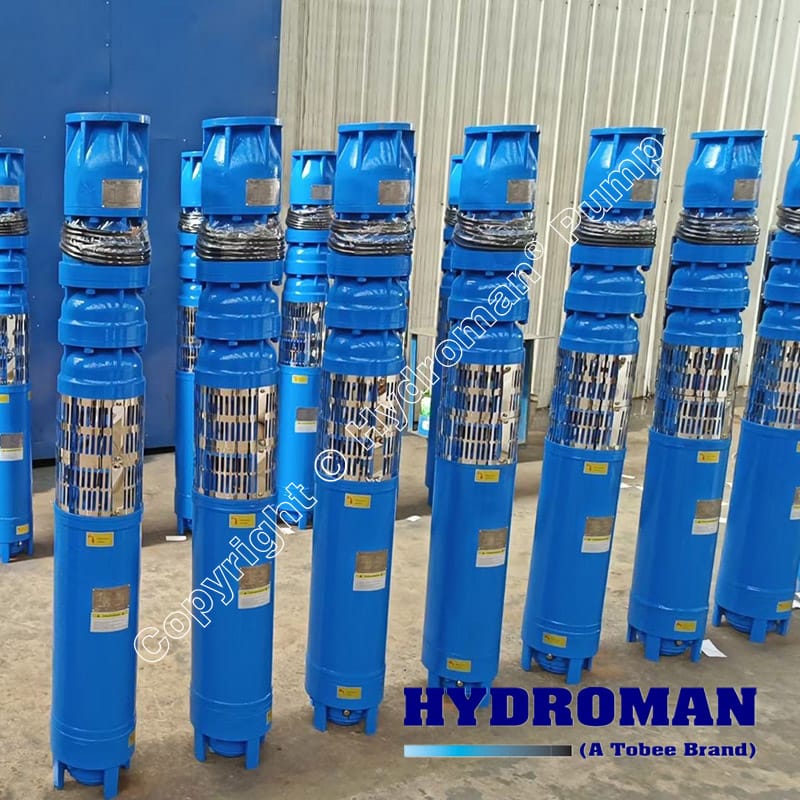Multistage deep well pump
