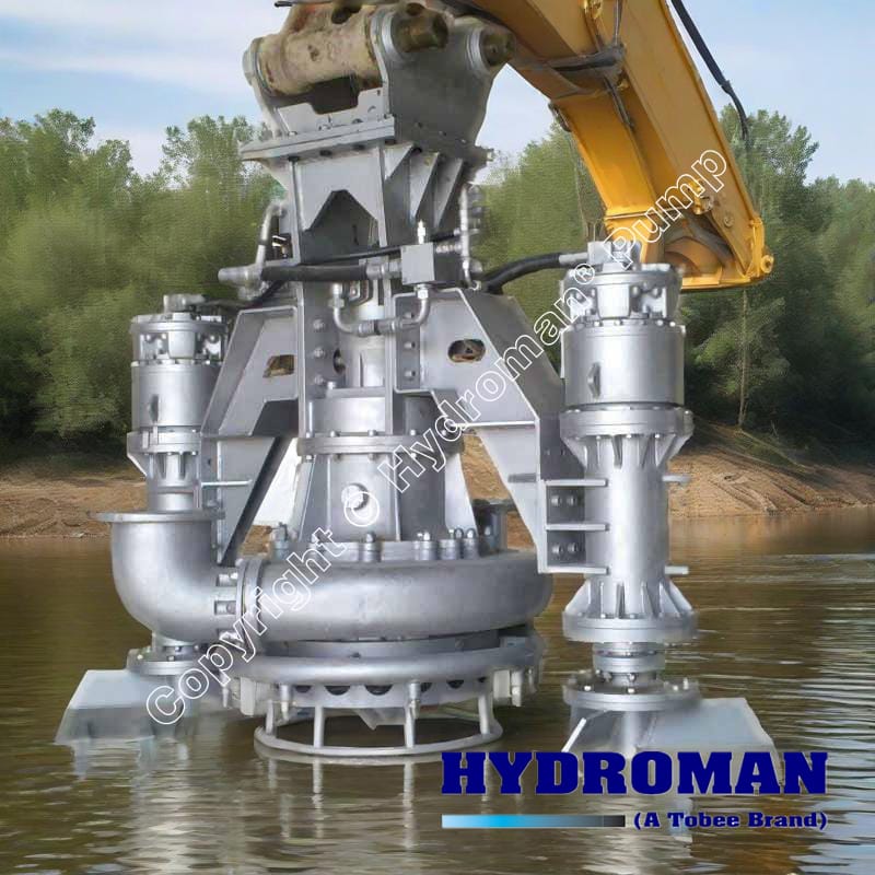 Hydraulic Driven Slurry Pump Double Side Cutters