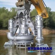 Hydraulic Driven Slurry Pump Double Side Cutters