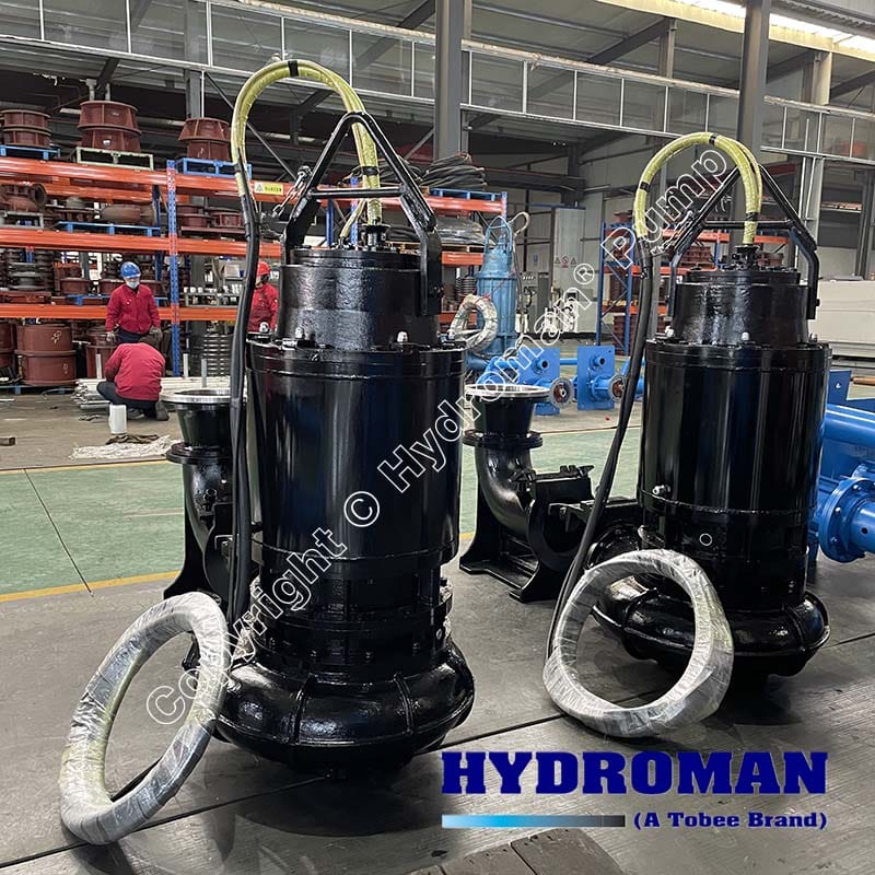 submersible industrial effluents pumps