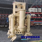 Hydraulic Submersible Dredge Pump with 4 Side Cutters