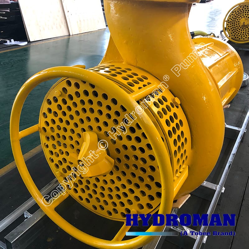 electrically powered pump solution to transfer sand