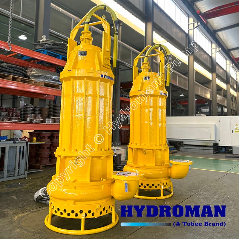 Gravel gold river dredging pump with agitators