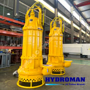 Gravel gold river dredging pump with agitators