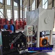 Hydroman Hydraulic Gravel Pump with Actuator System