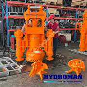 Twin Side Cutter Pump for Lake Dredging