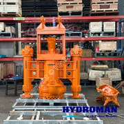 Heavy Duty Dredging Pump with Twin Cutter Head