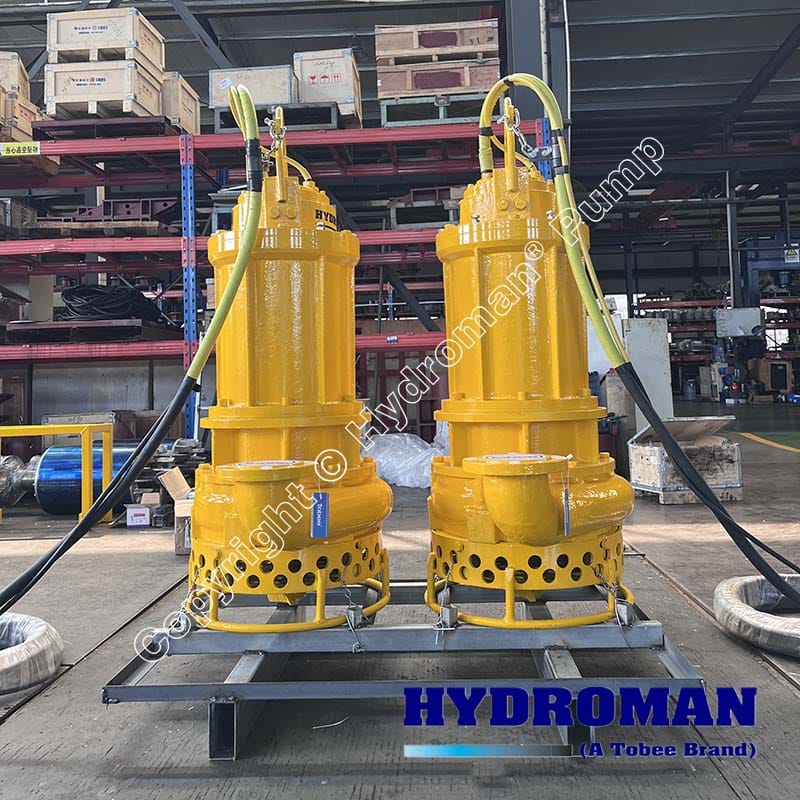 submersible cutter suction dredging pump
