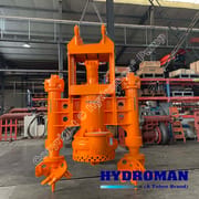Hydroman® High Flow Sludge Pump for Phnom Penh Lagoon Cleaning