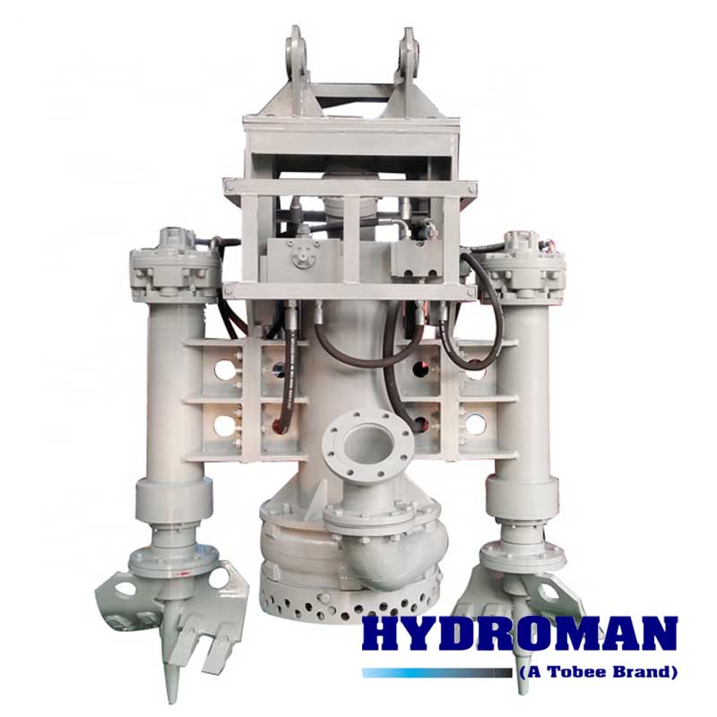 Hydroman Industrial Muck Pump with Hydraulic Dual Directional Cutter ...