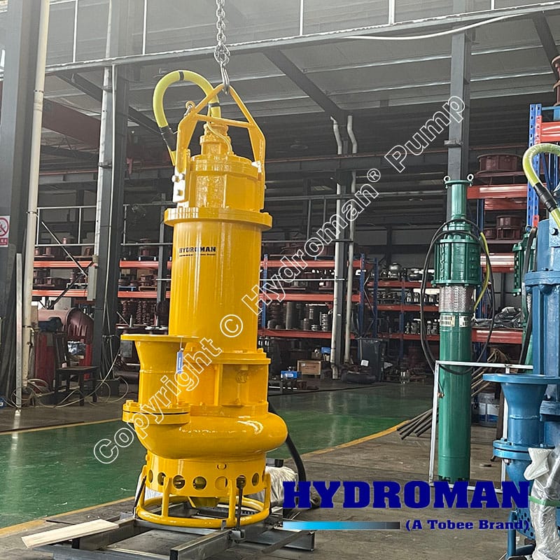 submersible sand pump for river dredging