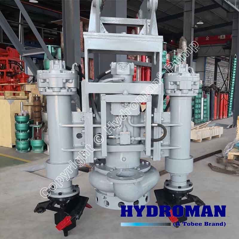 Excavator Attachment Vertical Pump for Dredging Works
