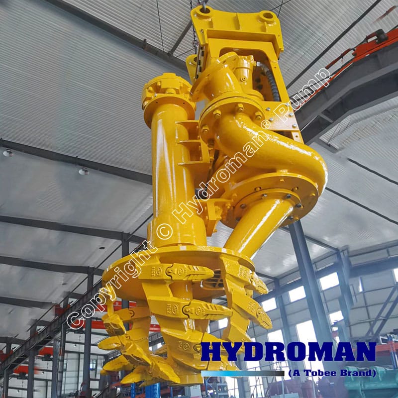 Lake Dredging Pump with Gravel Handling