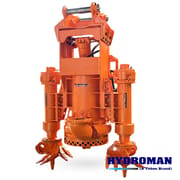 Hydroman Sludge Pump with Side Excavators