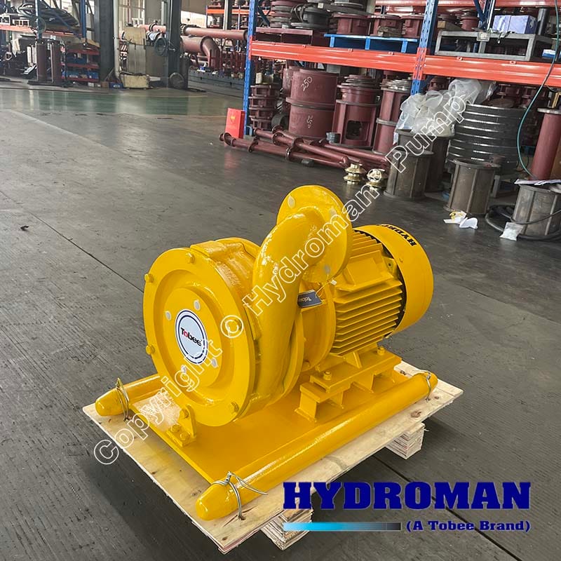 Hydroman Muck Pump for Underground Drainage Work