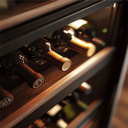 Modern Luxury Living Room Storage Wine Home Bar Cabinet Clear Glass Wine Cellar Display Cooler
