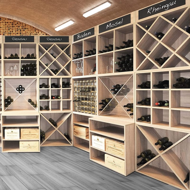 Factory Wholesale Wine Cellar Used Modular Wine Rack Wine Cubes