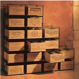 Factory Wholesale Wine Cellar Used Modular Wine Rack Wine Cubes