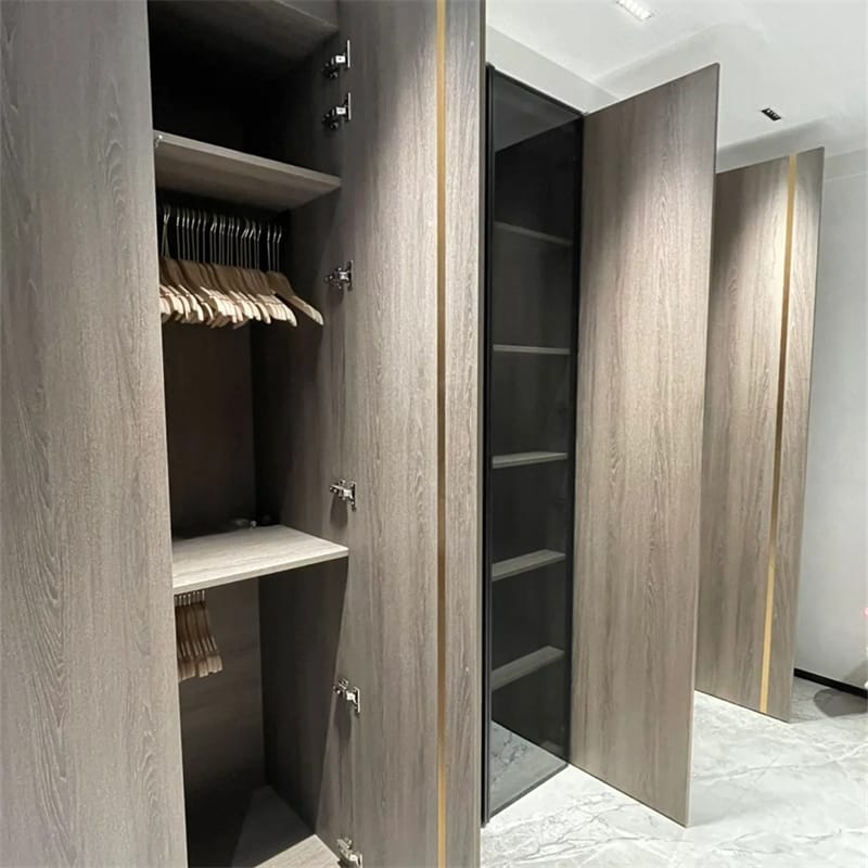 Durable Built-In Wardrobe Exuding High-Fashion Wardrobe Multifunctional  Various Spaces Furniture Closet Storage Wardrobe