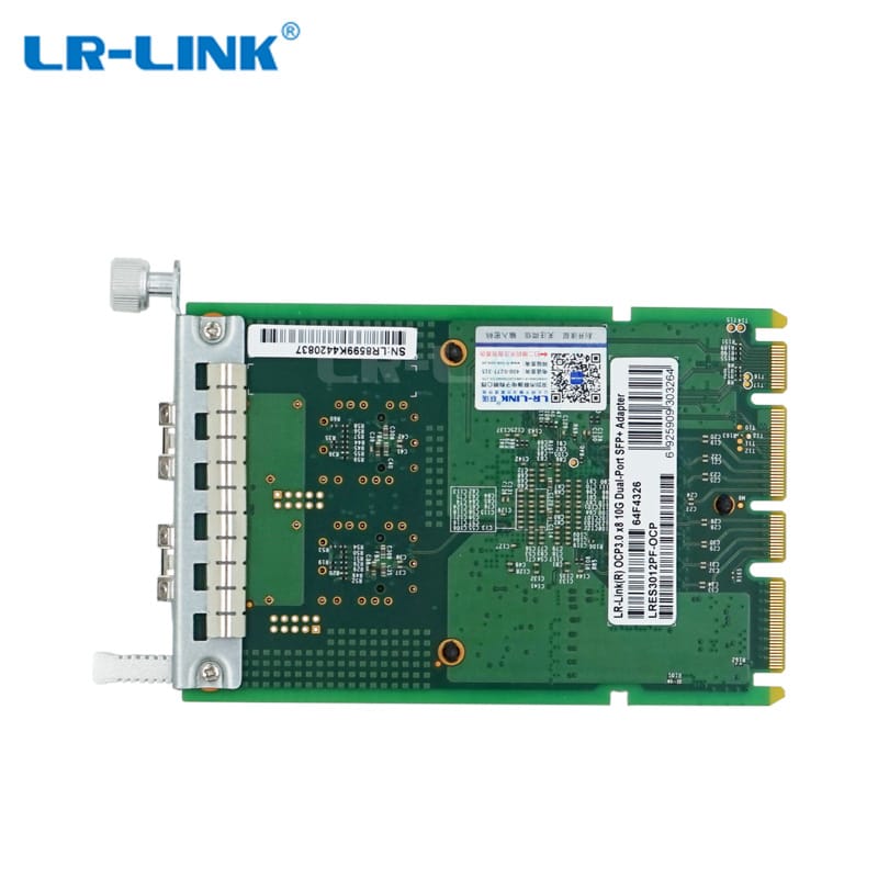 LR-LINK Brand LRES3012PF-OCP OCP 3.0 Dual Port Mezzanine 10G 2*SFP+ Ethernet Network Card