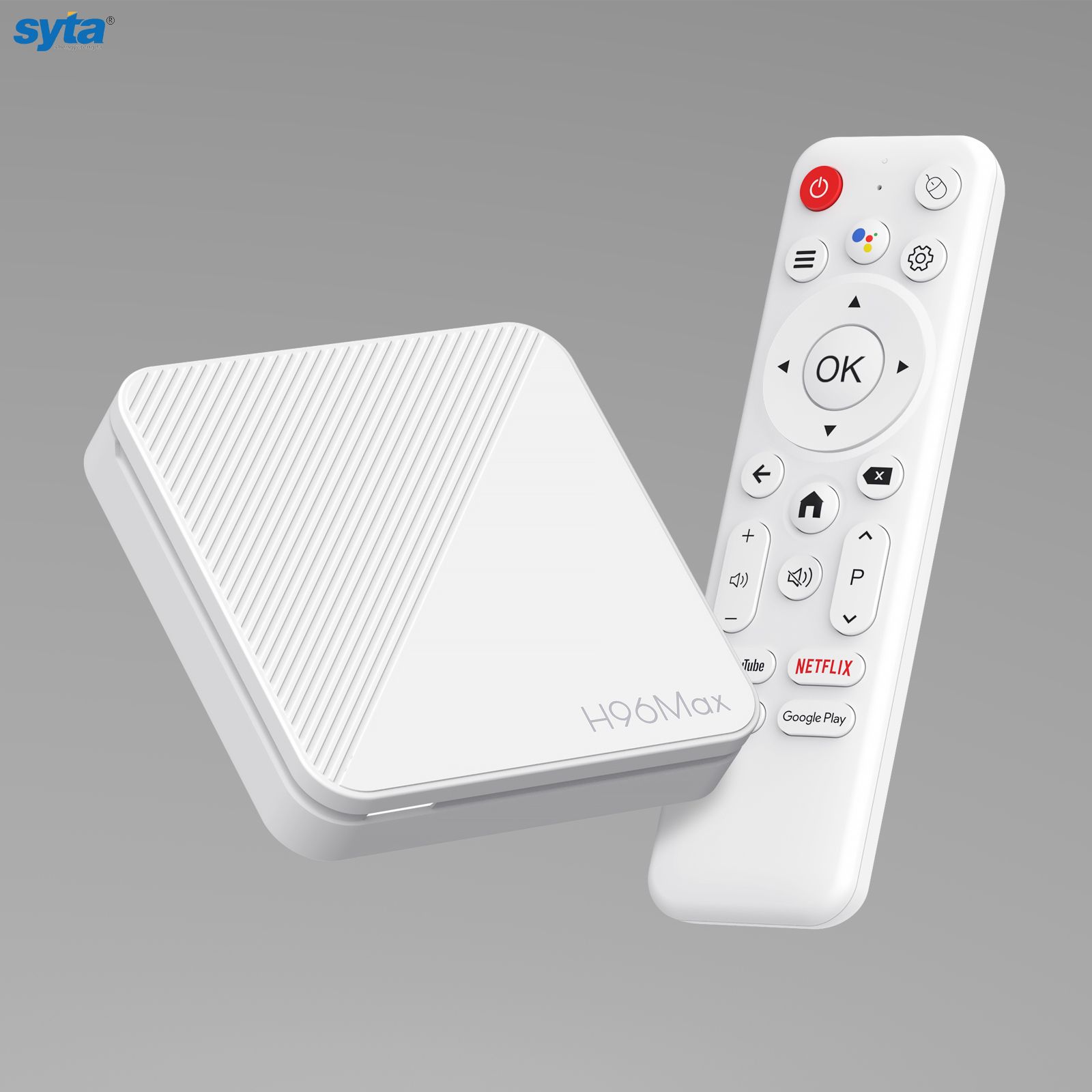 SYTA New 4K TV Decoder H96MAX Android 14 H313 Dual Wifi BT5.0 Smart Tv Box