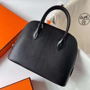 BOLIDE CHEVRE CK89 BLACK SILVER HARDWARE PHW 25CM FULL HANDMADE