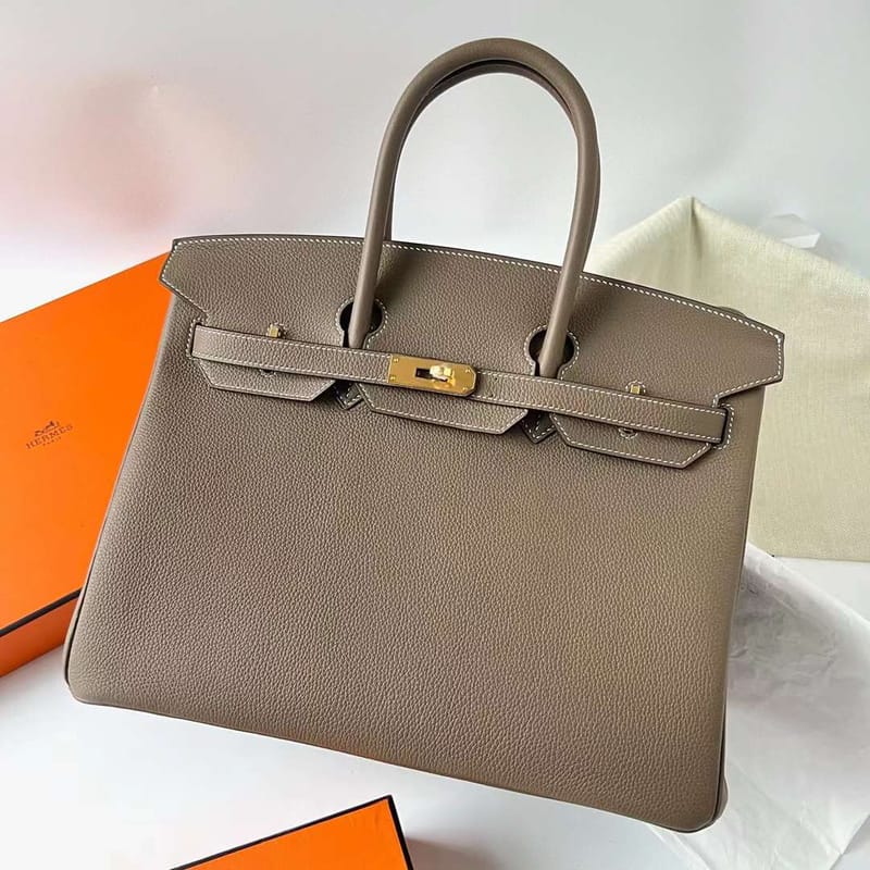 Birkin 35cm Togo CK18 Etoupe Ghw