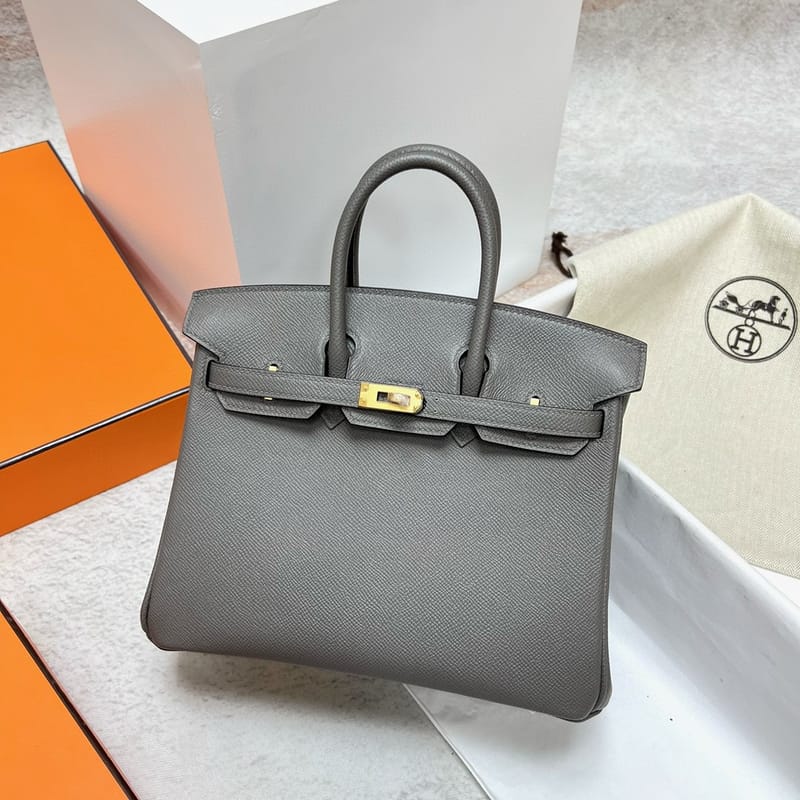 Birkin 25cm Epsom 0L Gris Meyer Ghw
