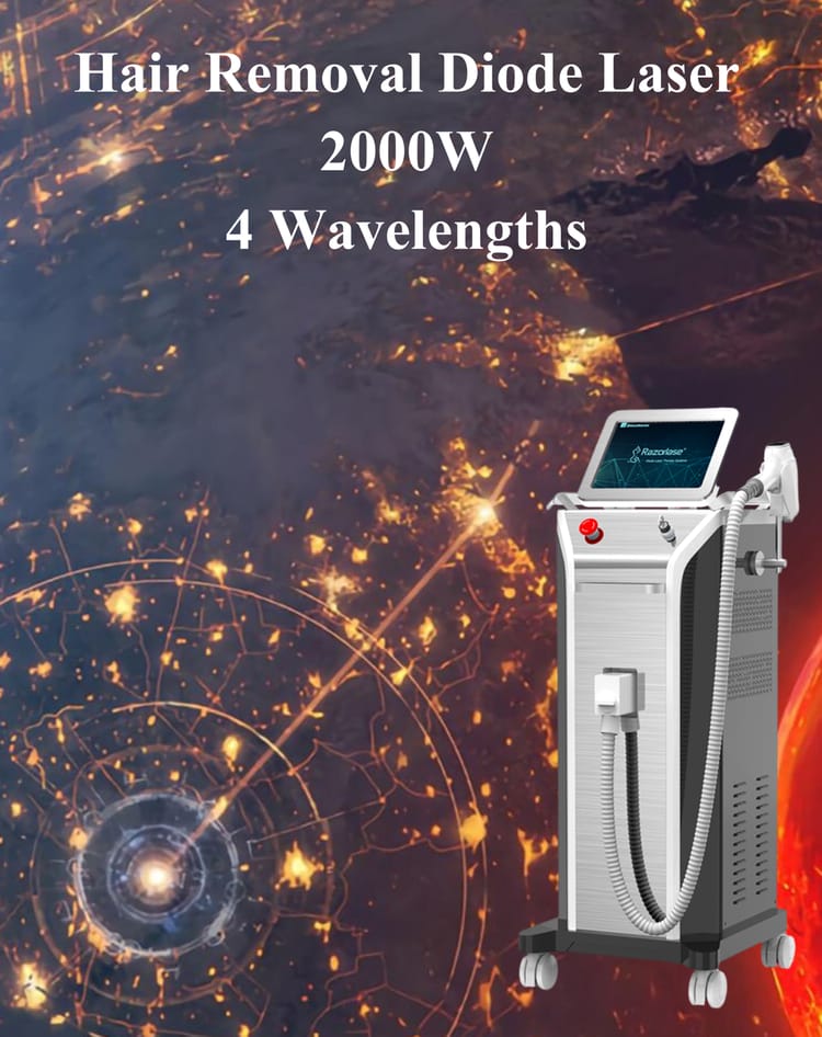ICE Diode Laser, permanent hair removal laser
