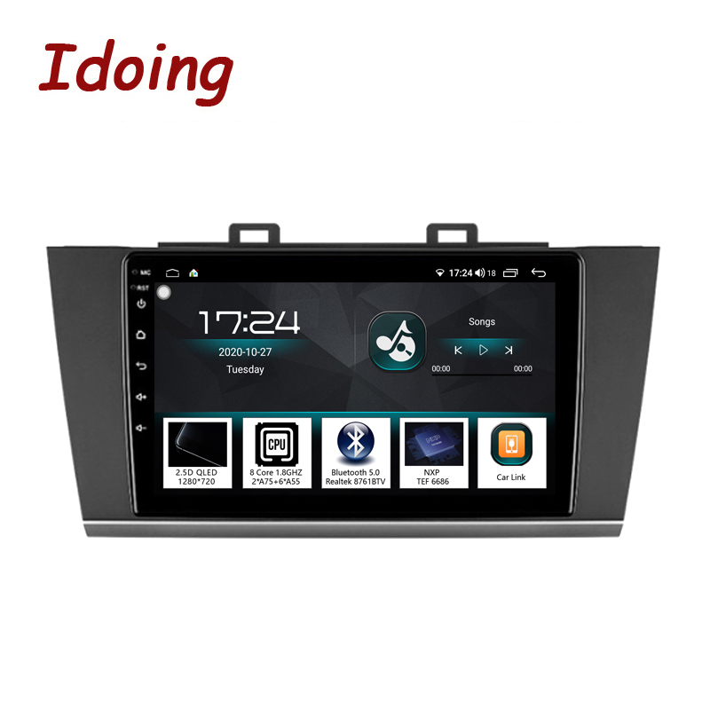 Idoing 9"Android Car auto Radio DSP Multimedia Player For Subaru Outback 5 2014-2018 Legacy 6 2014-2017 GPS Navigation Head Unit
