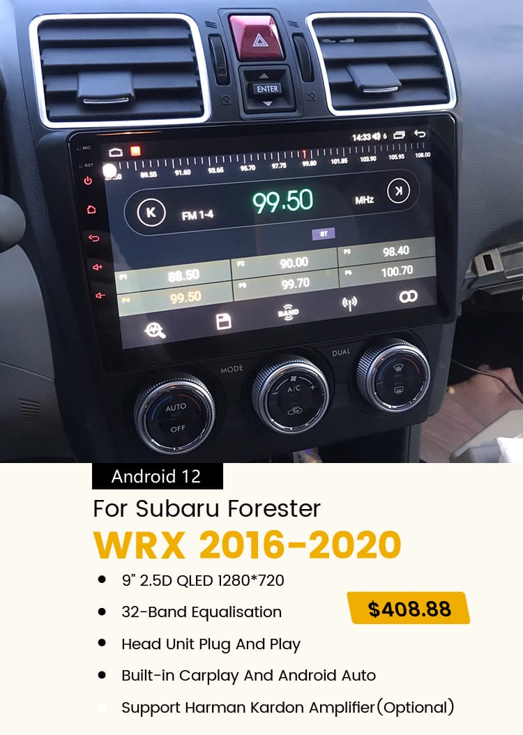 For Subaru WRX 2016-2021