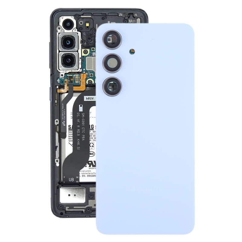 For Samsung Galaxy S24 SM-S921B OEM Battery Back Cover with Camera Lens Cover(Blue)